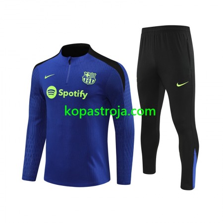 FC Barcelona Tränings Sweatshirtställ Blå 2024/25